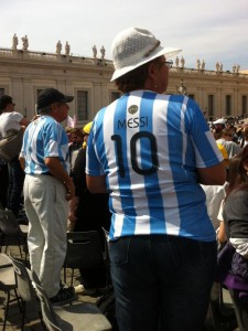 Lazio-Anhänger in Rom