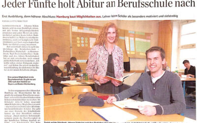 Abendblatt vom 24.03.14, Abitur an der Berufsschule